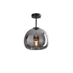 Retro Copper Glass Modern Ceiling Lights