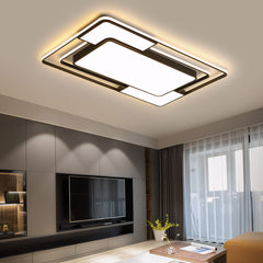 Modern Simple Square Shape LED Flush Mount Ceiling Light