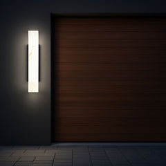 Marble-Inspired Dual-Purpose Wall Light: Elegant Indoor & Outdoor Lighting
