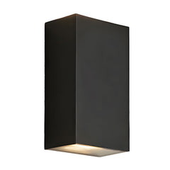 LED Rectangle Black Outdoor Wall Lamp IP65