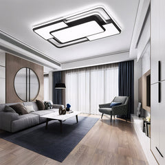 Modern Simple Square Shape LED Flush Mount Ceiling Light
