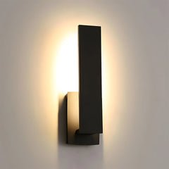 Contemporary Outdoor Stylish Square Wall Light