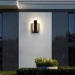 Contemporary Outdoor Stylish Square Wall Light