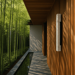 Marble-Inspired Dual-Purpose Wall Light: Elegant Indoor & Outdoor Lighting