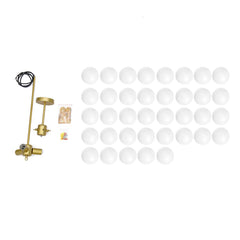 Modern Hanging Glass Cluster Bubble Chandelier Light
